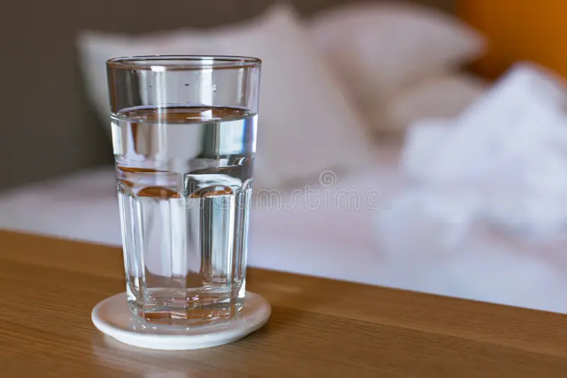 glass of water